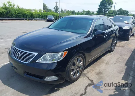 2009 Lexus Ls 460 из США, поврежденный, VIN JTHBL46F395090410